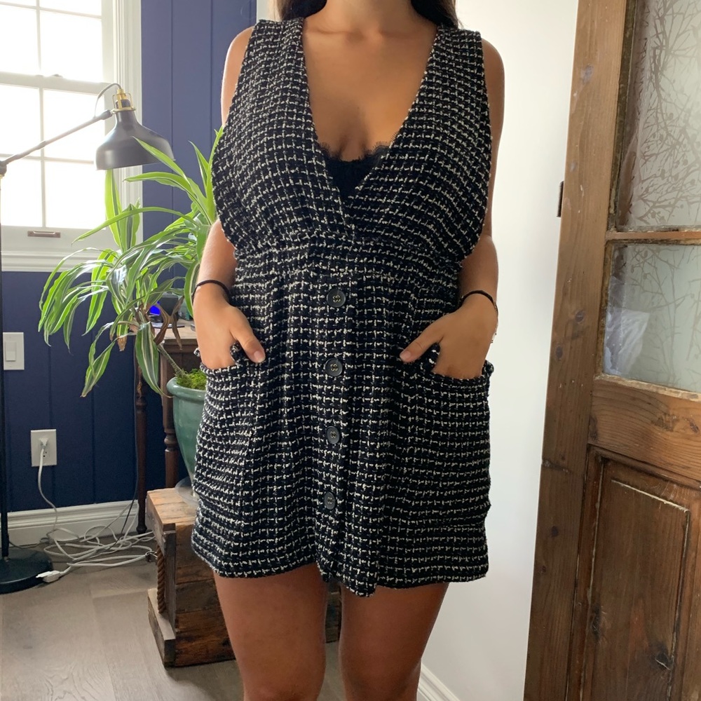 Zara tweed dress